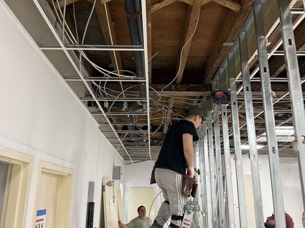 Red Moon Wellness — Demolition & framing 3 — Montek Group LLC