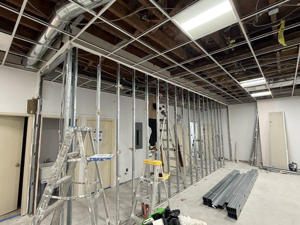 Red Moon Wellness — Demolition & framing 4 — Montek Group LLC